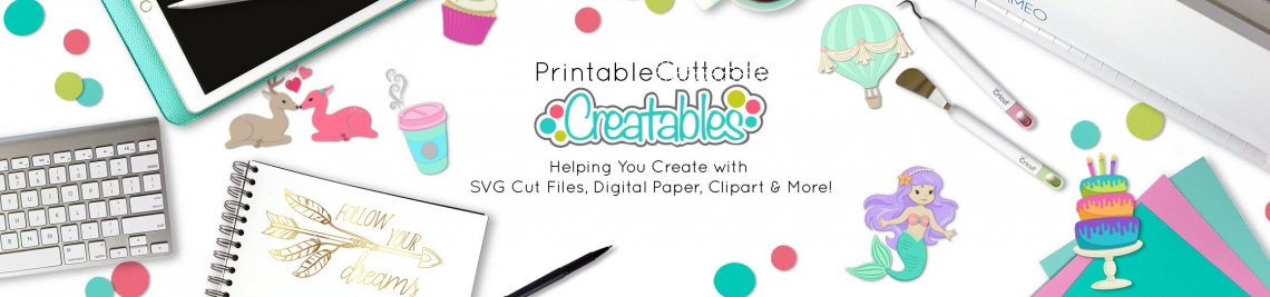 Printable Cuttable Creatables Profile Banner