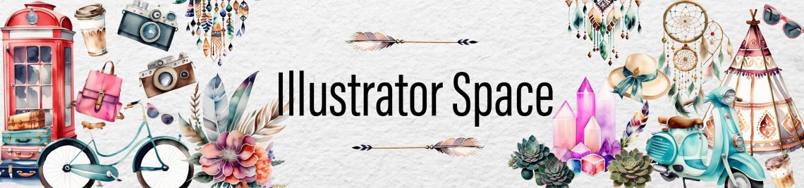 Illustrator Space Profile Banner