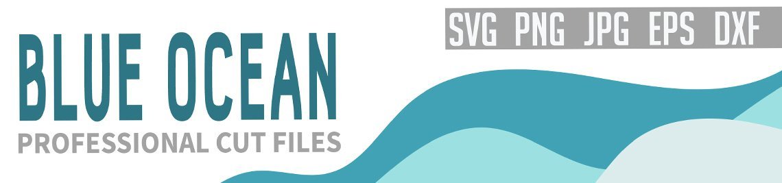 Blue Ocean Cut Files Profile Banner