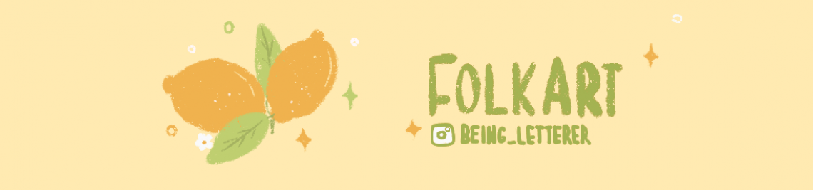 Folk art Profile Banner