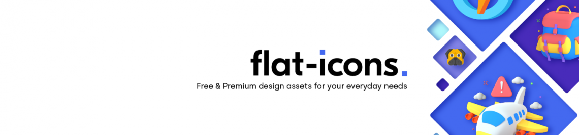flat Profile Banner