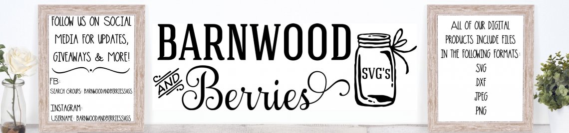 Barnwood and Berries SVG's Profile Banner