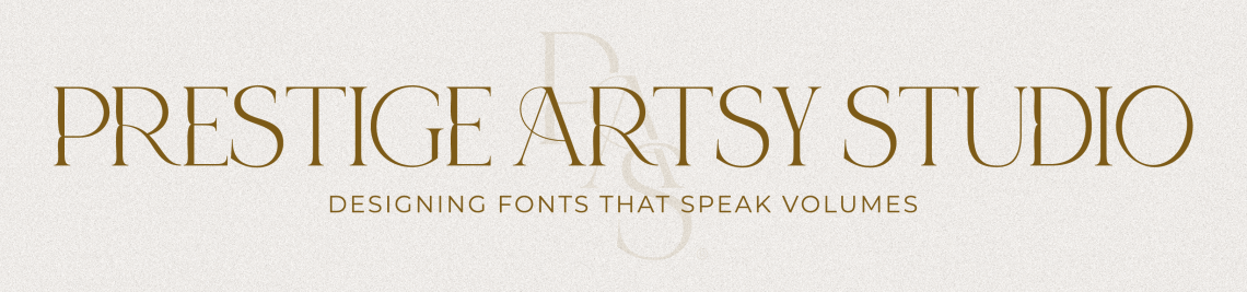 Prestige Artsy Studio Profile Banner