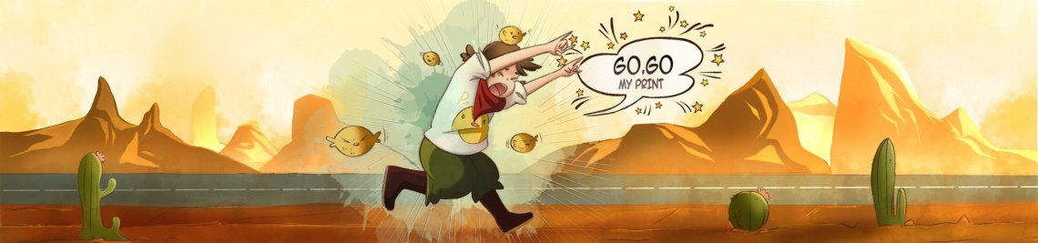 Go Go My Print  Profile Banner