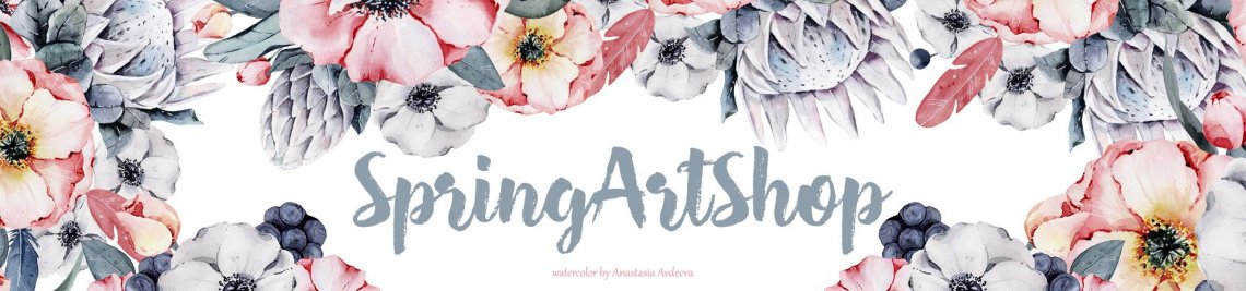 SpringArtShop Profile Banner
