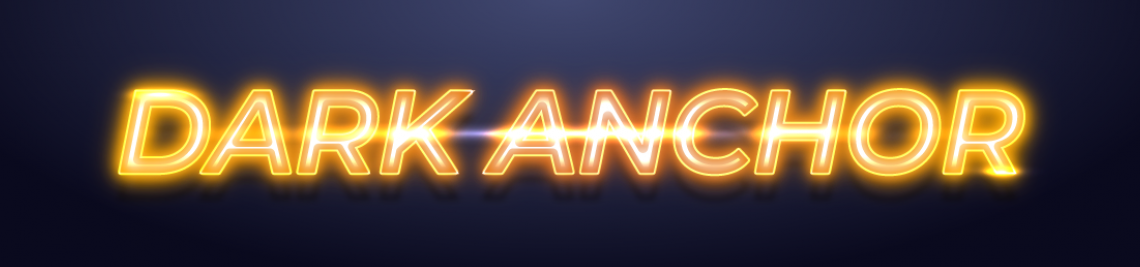 Dark Anchor - Illustrator Text Style Profile Banner