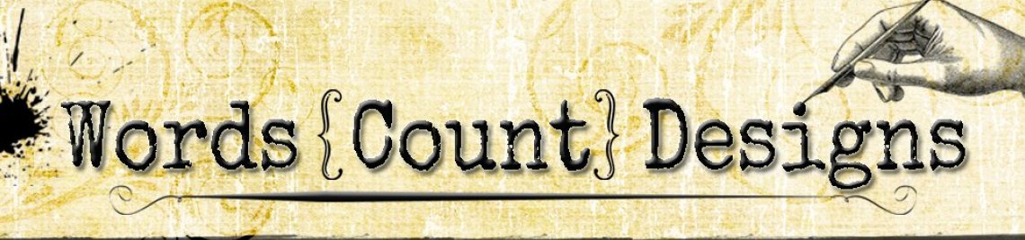 Words Count Designs Profile Banner