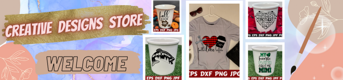 CreativeDesignsStore Profile Banner