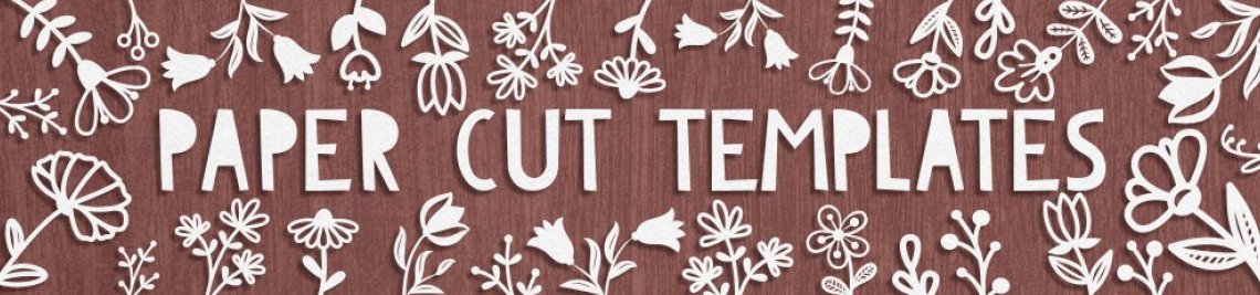 Paper Cut Templates Profile Banner