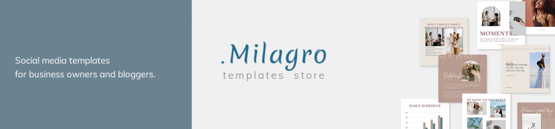 Milagro Design Store Profile Banner