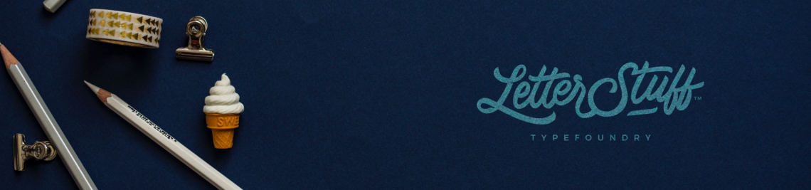 LetterStuff Typefoundry Profile Banner