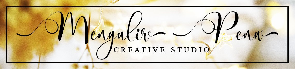 Mengulir Pena Design Profile Banner
