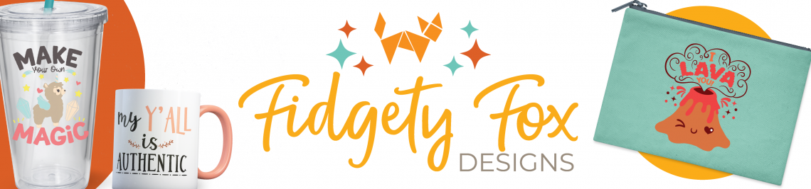 Fidgety Fox designs Profile Banner