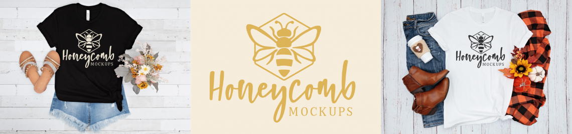 Honeycomb Mockups Profile Banner