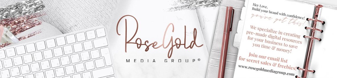Rose Gold Media Group Profile Banner