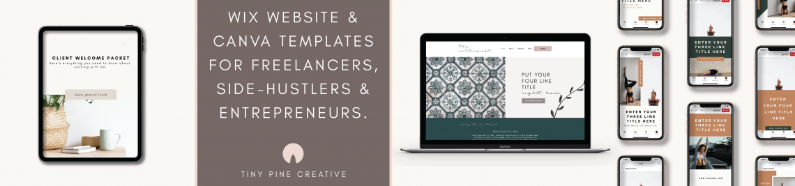 Tiny Pine Creative Profile Banner