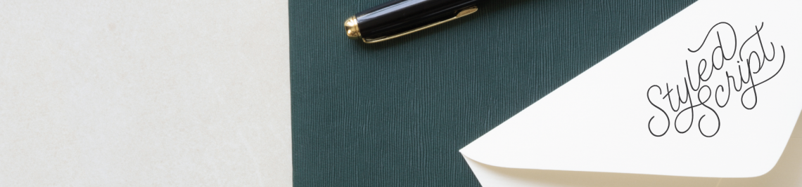 The Styled Script Profile Banner