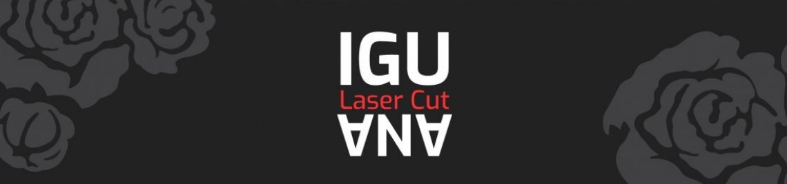 IGUANA Laser Cut Profile Banner