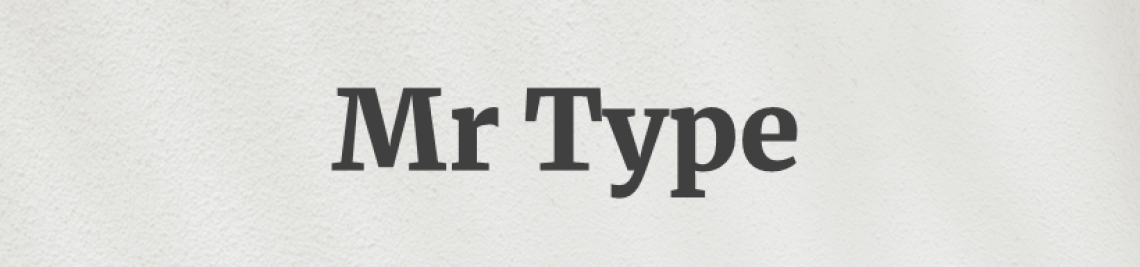 Mr Type Profile Banner