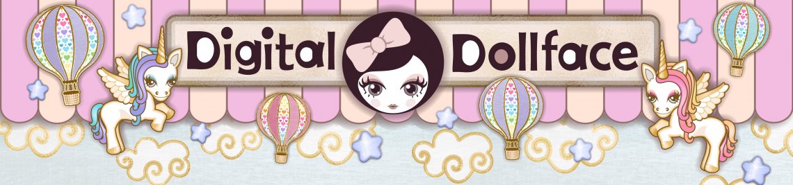 Digital Dollface Profile Banner