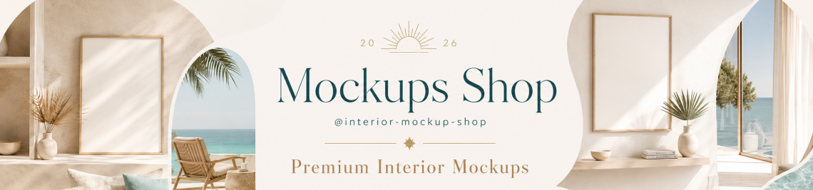 Mockups Shop Profile Banner