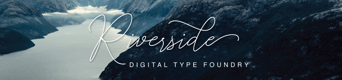 Riverside Digital Type Foundry Profile Banner