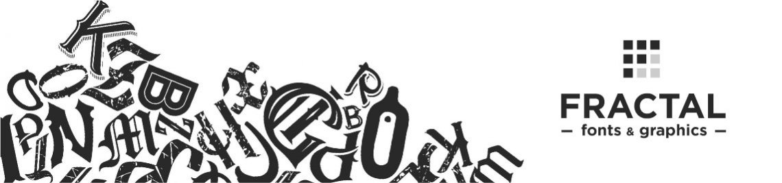 Fractal fonts Profile Banner