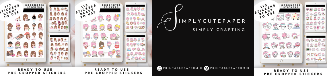 SimplyCutePaperCo Profile Banner