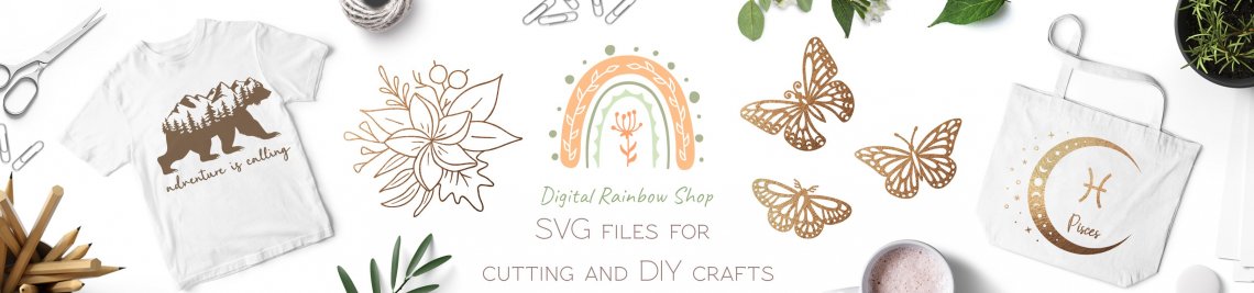 Digital Rainbow Shop Profile Banner