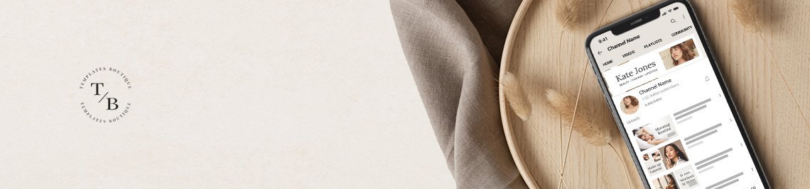 Templates Boutique Profile Banner
