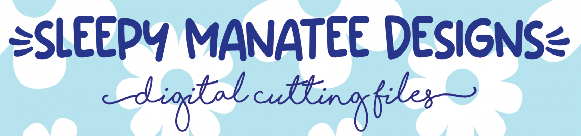 Sleepy Manatee Designs Profile Banner
