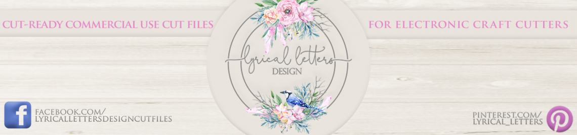 Lyrical Letters Design Profile Banner