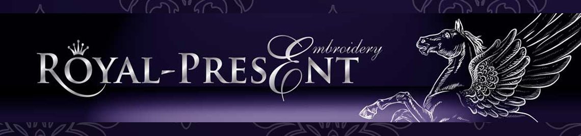 Royal Present Embroidery Profile Banner