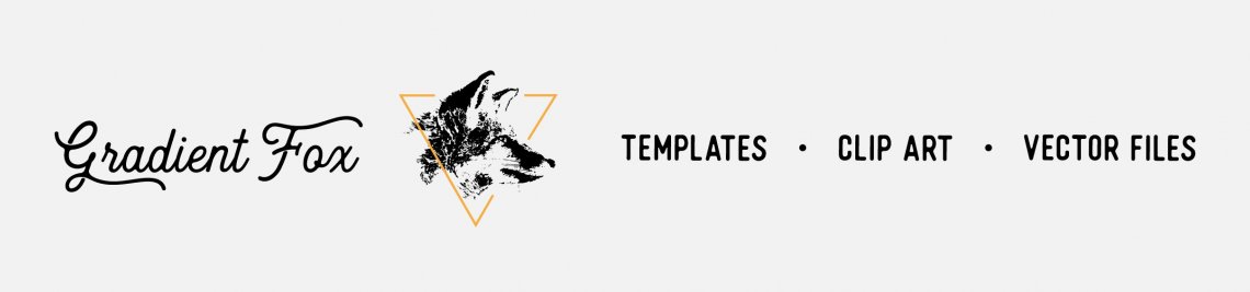 The Gradient Fox Profile Banner