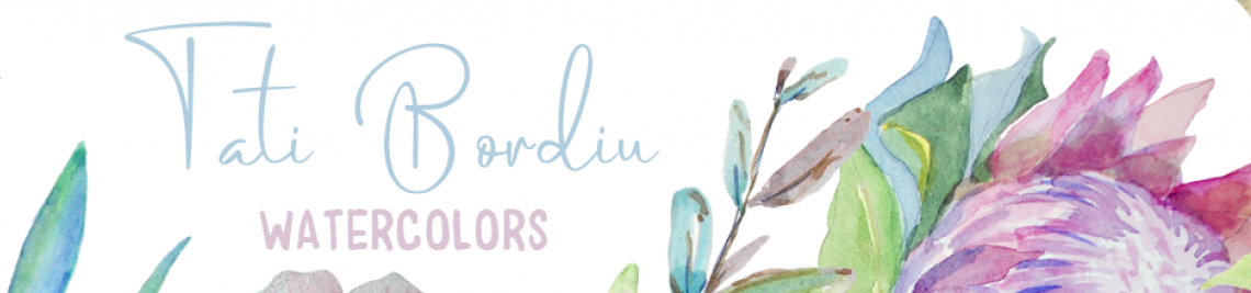 TatiBordiu Watercolors Profile Banner