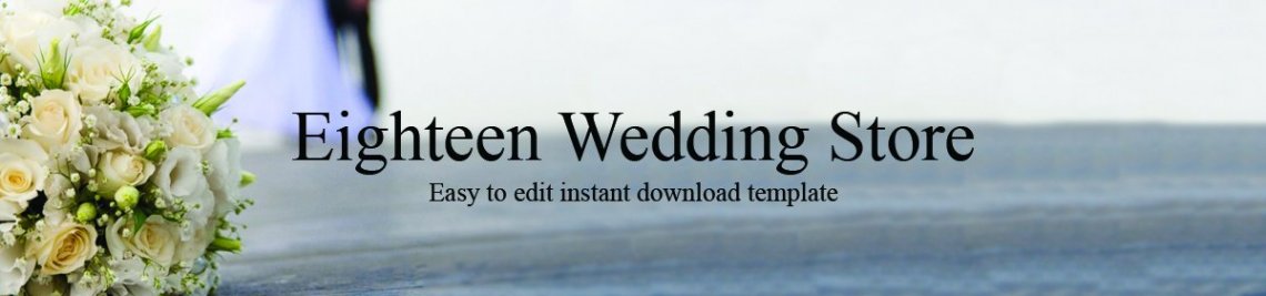 EighteenWeddingStore Profile Banner
