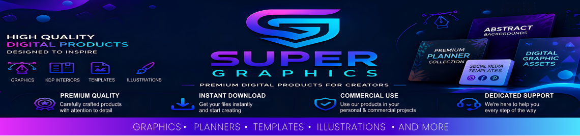 SUPER GRAPHICS  Profile Banner
