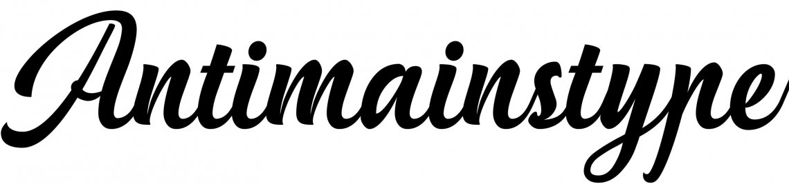 Antimainstype Profile Banner