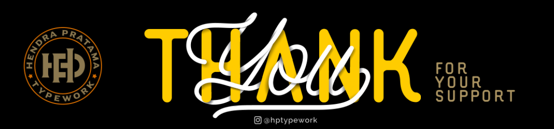 HP Typework Profile Banner
