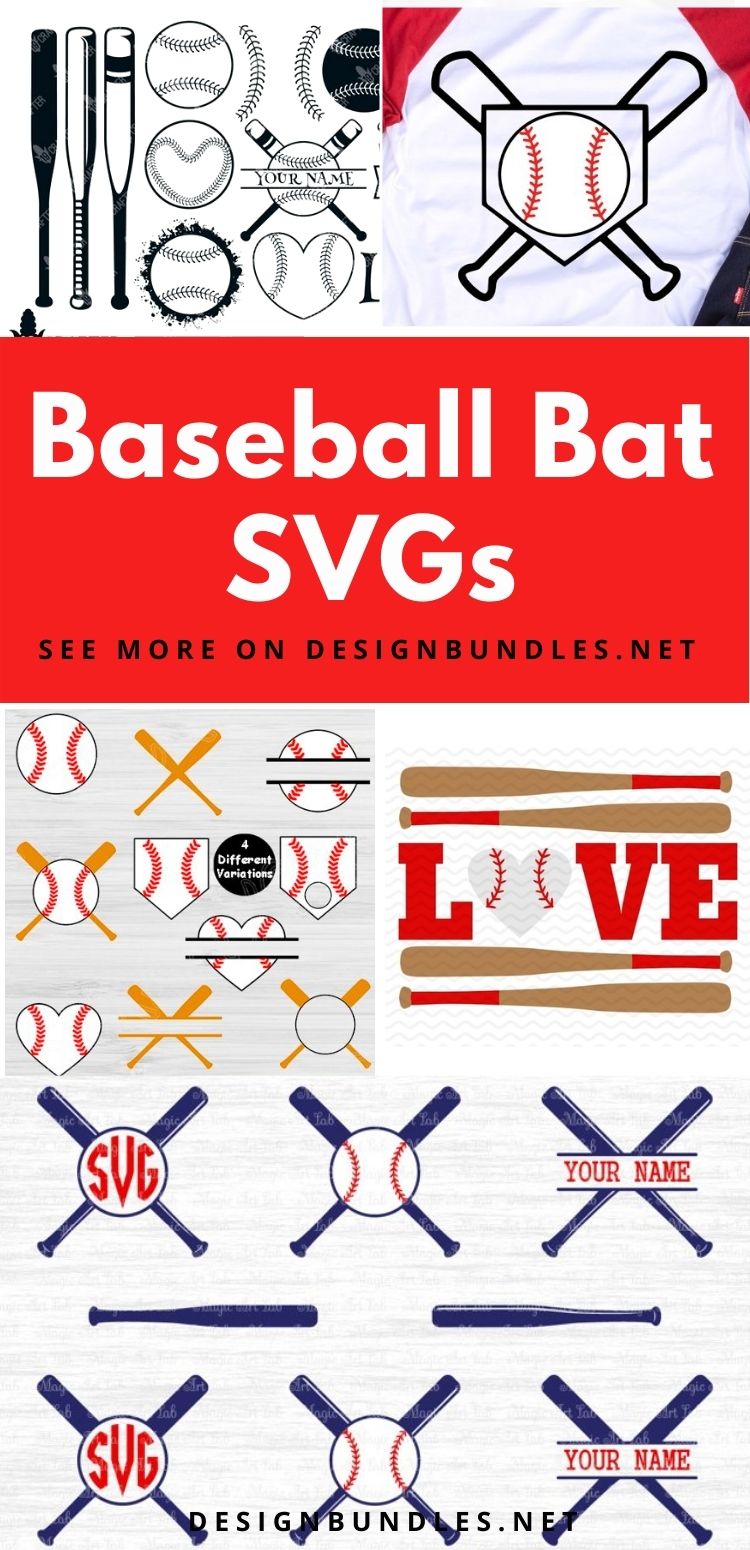 Baseball Bat SVGs