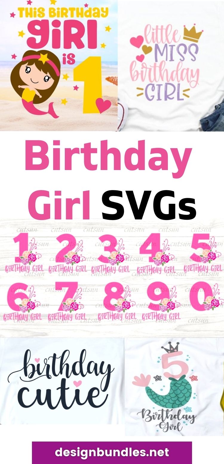 Birthday Girl SVGs