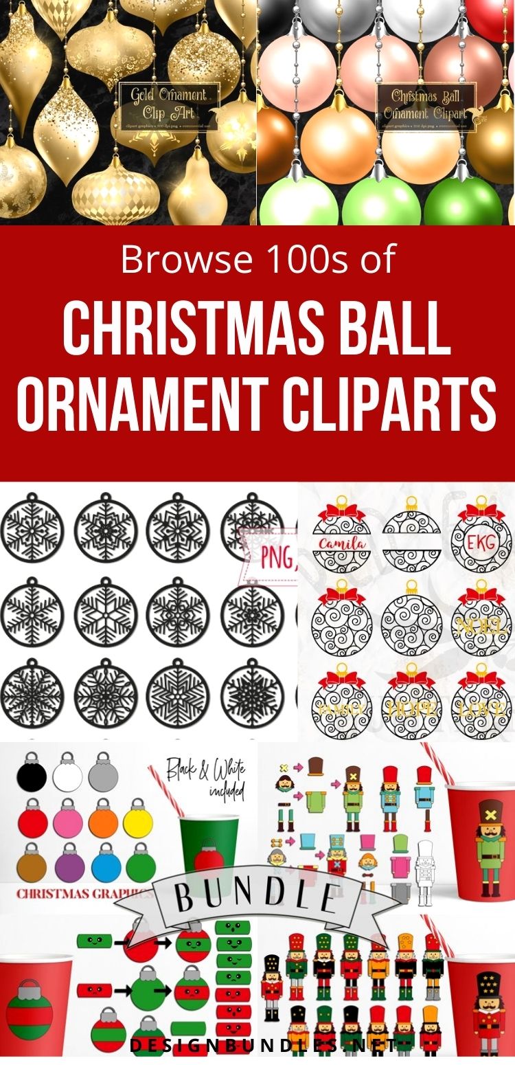 Christmas Ball Ornament Clipart