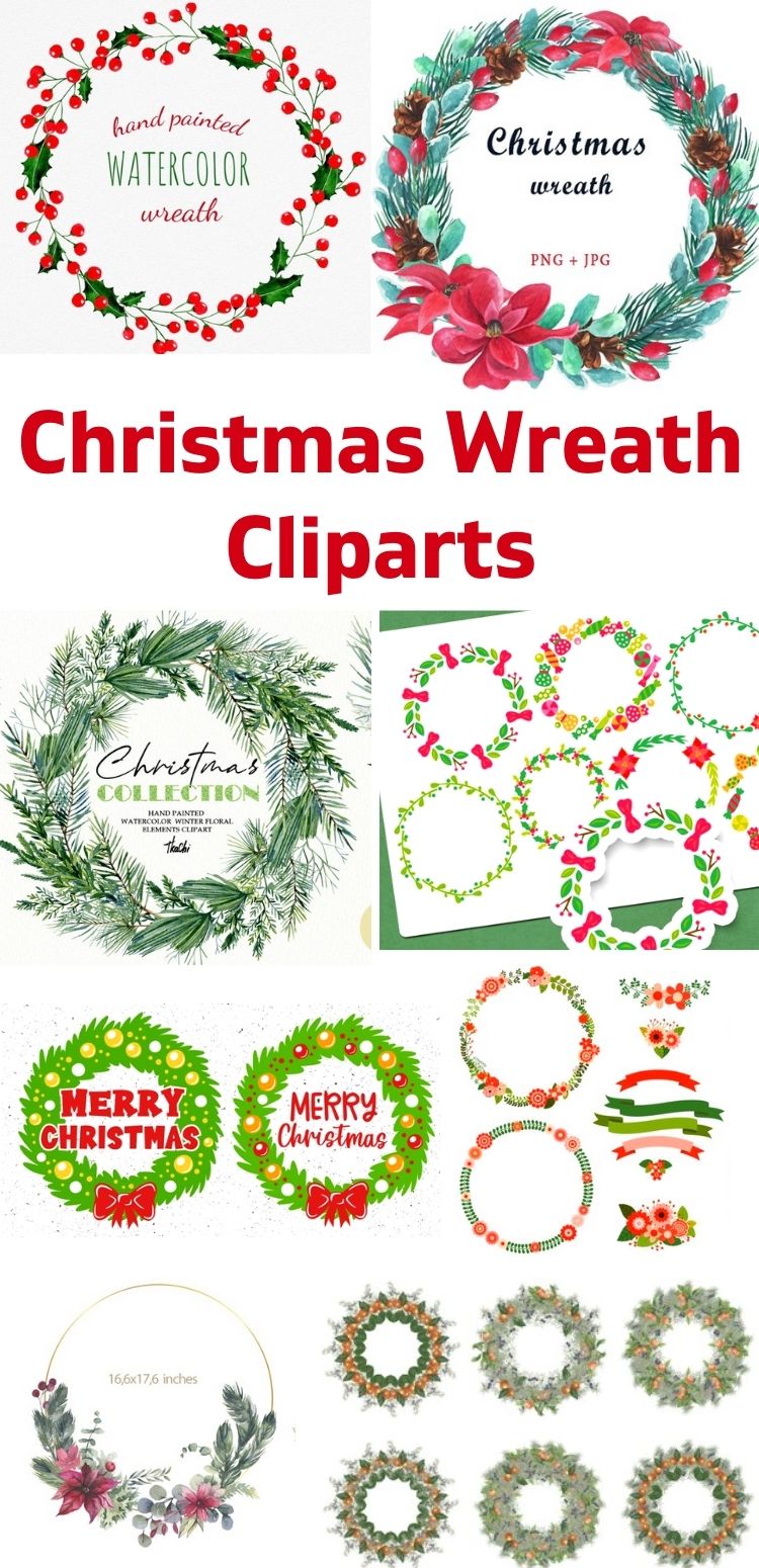 Christmas Wreath Clipart