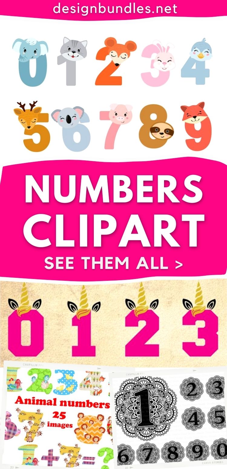 Numbers Clipart
